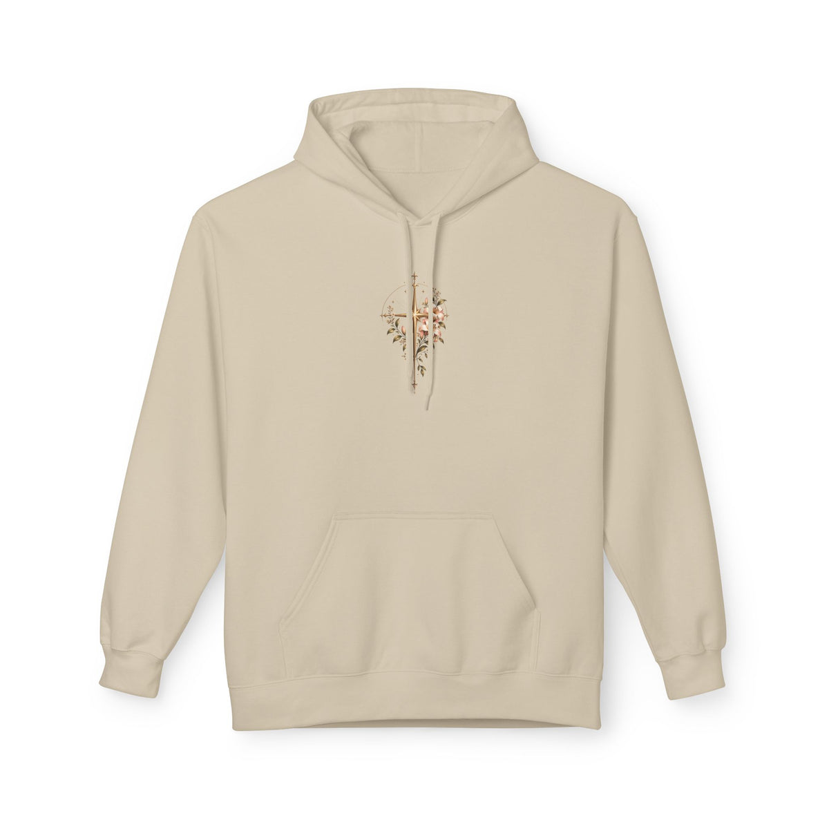 Heavens Yes Christian Hoodie Plumeria Floral Cross Hoodie Women's Faith Sweatshirt Christian Gift Religious Hoodie Hell No Heavens Yes