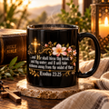 Exodus 23:25 Healing Scripture Mug Christian Gift for Healing Bible Verse Coffee Mug Divine Healing Prayer Gift Spiritual Get Well Soon
