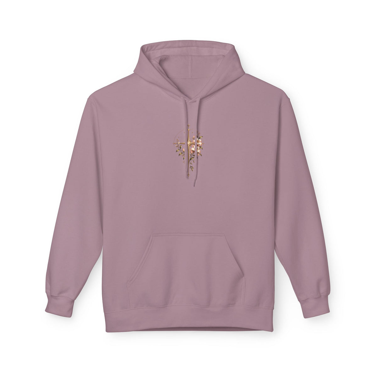 Heavens Yes Christian Hoodie Plumeria Floral Cross Hoodie Women's Faith Sweatshirt Christian Gift Religious Hoodie Hell No Heavens Yes