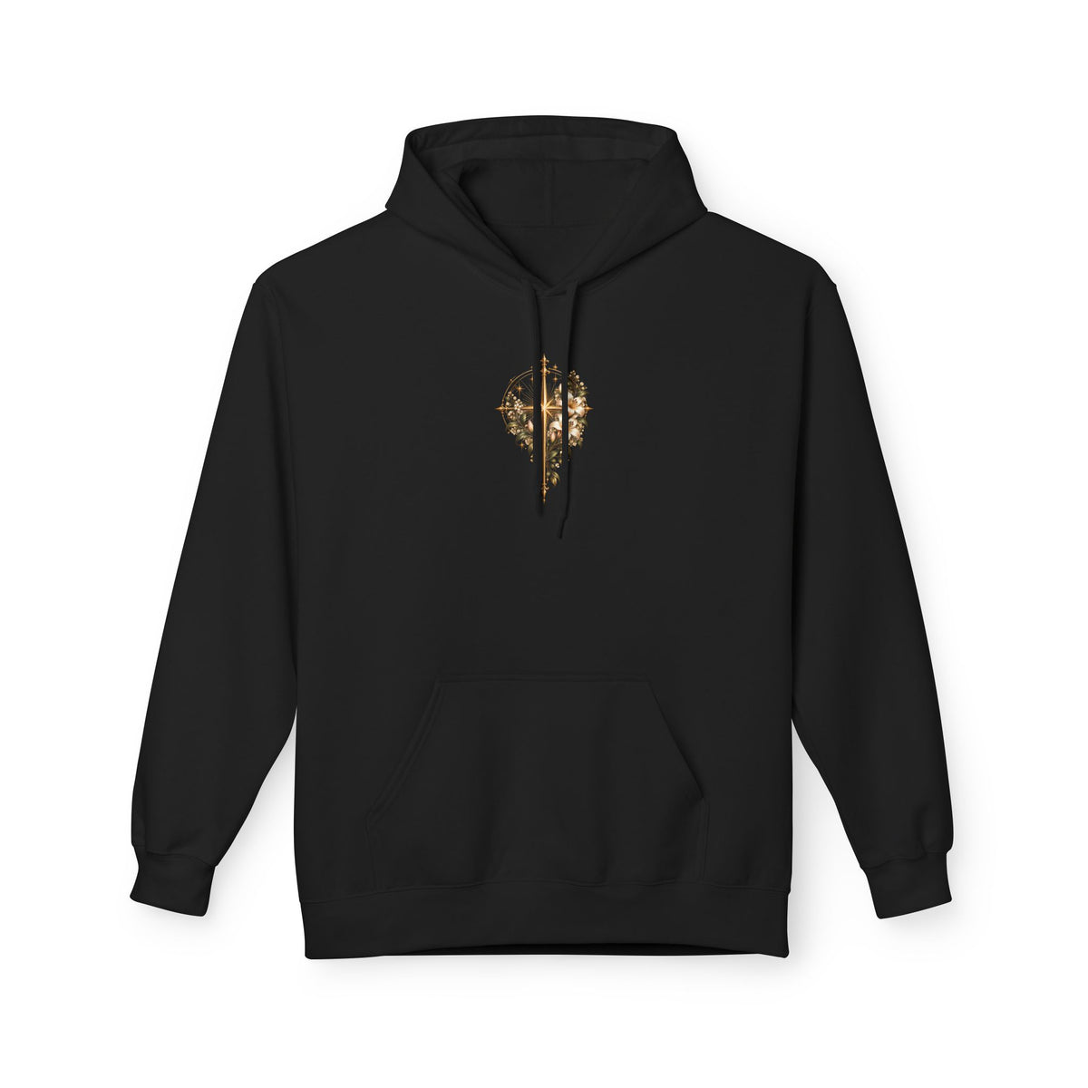 Heavens Yes Christian Hoodie Plumeria Floral Cross Hoodie Women's Faith Sweatshirt Christian Gift Religious Hoodie Hell No Heavens Yes